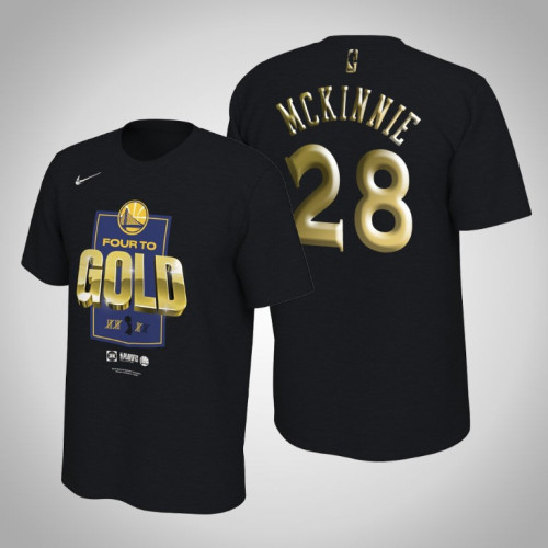 Golden State Warriors Alfonzo McKinnie #28 Rivalry 2019 Finals Bound Black T-Shirt Golden State Warriors Alfonzo McKinnie #28 Rivalry 2019 Finals Bound Black T-Shirt