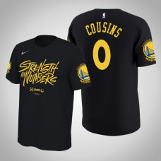 Golden State Warriors #0 DeMarcus Cousins Playoffs Bound T-Shirt