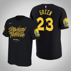 Golden State Warriors #23 Draymond Green Black Playoffs Bound T-Shirt Golden State Warriors #23 Draymond Green Black Playoffs Bound T-Shirt