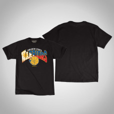 Golden State Warriors Filipino Heritage Hardwood Classics Black T-Shirt