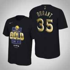 Golden State Warriors Kevin Durant #35 Rivalry 2019 Finals Bound Black T-Shirt Golden State Warriors Kevin Durant #35 Rivalry 2019 Finals Bound Black T-Shirt