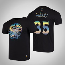Golden State Warriors Kevin Durant #35 Black City Landmark Short Sleeve T-Shirt Golden State Warriors Kevin Durant #35 Black City Landmark Short Sleeve T-Shirt