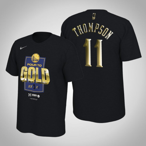 Golden State Warriors Klay Thompson #11 Rivalry 2019 Finals Bound Black T-Shirt Golden State Warriors Klay Thompson #11 Rivalry 2019 Finals Bound Black T-Shirt