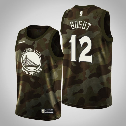 Golden State Warriors #12 Andrew Bogut 2019 Memorial Day Jersey Golden State Warriors #12 Andrew Bogut 2019 Memorial Day Jersey