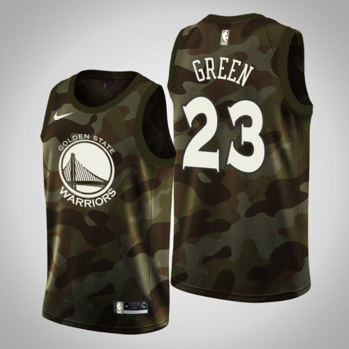 Draymond Green 2019 Memorial Day Golden State Warriors Camo Jersey Draymond Green 2019 Memorial Day Golden State Warriors Camo Jersey
