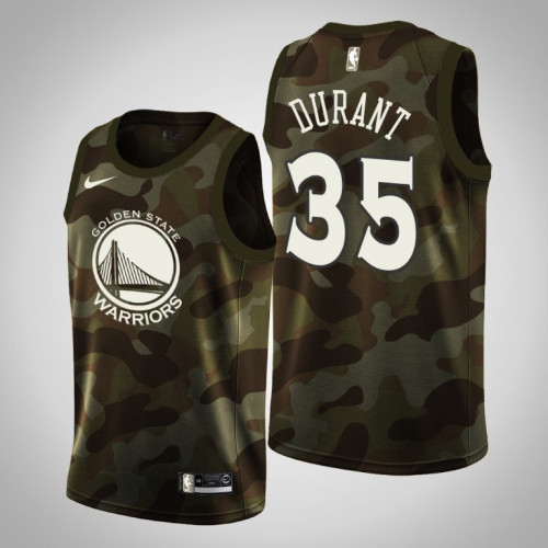 Golden State Warriors #35 Kevin Durant Camo Memorial Day 2022 Champions Jersey Golden State Warriors #35 Kevin Durant Camo Memorial Day 2022 Champions Jersey