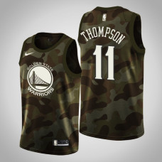 Golden State Warriors #11 Klay Thompson Camo 2019 Memorial Day Jersey