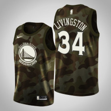 Golden State Warriors #34 Shaun Livingston Memorial Day 2022 Champions Jersey
