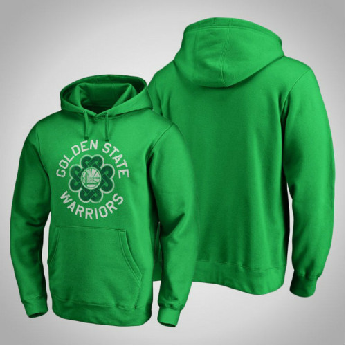 Golden State Warriors St. Patrick's Day Pullover Hoodie Golden State Warriors St. Patrick's Day Pullover Hoodie