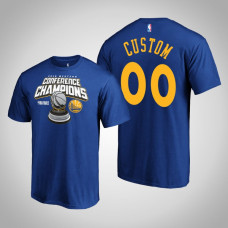 Golden State Warriors Custom #00 Royal 2019 Western Conference Champions Level of Desire T-Shirt Golden State Warriors Custom #00 Royal 2019 Western Conference Champions Level of Desire T-Shirt