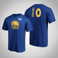 Golden State Warriors DeMarcus Cousins #0 2019 Finals Bound Royal T-Shirt