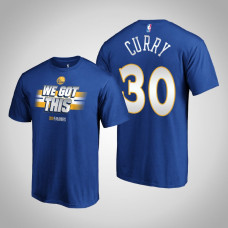 Golden State Warriors #30 Stephen Curry Playoffs Bound T-Shirt