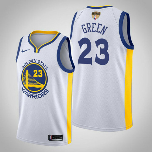 Golden State Warriors Draymond Green #23 White Association 2022 Champions Jersey - Finals Golden State Warriors Draymond Green #23 White Association 2022 Champions Jersey - Finals