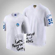 Golden State Warriors Kevin Durant #35 2019 Finals Strength In Numbers Team Mantra White T-Shirt Golden State Warriors Kevin Durant #35 2019 Finals Strength In Numbers Team Mantra White T-Shirt