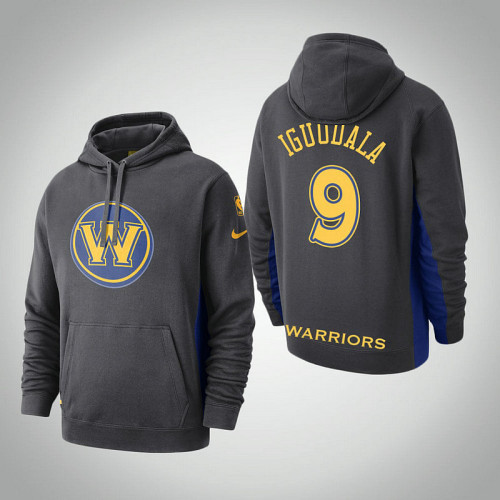 Andre Iguodala Golden State Warriors #9 Gray Earned Hoodie Andre Iguodala Golden State Warriors #9 Gray Earned Hoodie