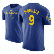 Golden State Warriors #9 Andre Iguodala Royal Practice Essential T-Shirt Golden State Warriors #9 Andre Iguodala Royal Practice Essential T-Shirt