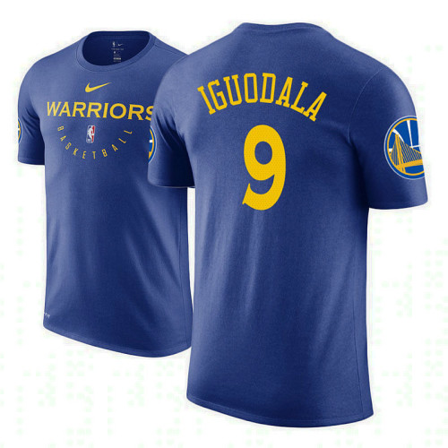 Golden State Warriors #9 Andre Iguodala Royal Practice Essential T-Shirt Golden State Warriors #9 Andre Iguodala Royal Practice Essential T-Shirt