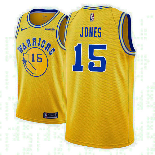 Golden State Warriors #15 Damian Jones Hardwood Classics Jersey Golden State Warriors #15 Damian Jones Hardwood Classics Jersey