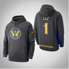 Golden State Warriors #1 Damion Lee Gray Earned Hoodie