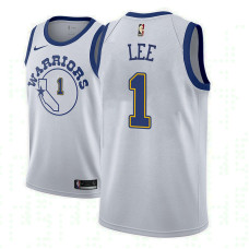 Damion Lee Golden State Warriors Classic Edition White 2022 Champions Jersey