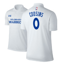 DeMarcus Cousins Golden State Warriors #0 Association White Performance Polo