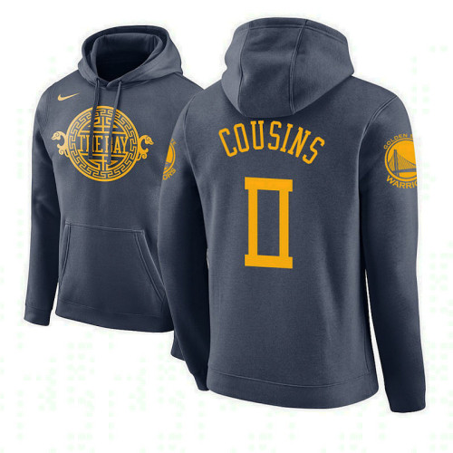 Golden State Warriors #0 DeMarcus Cousins City Hoodie Golden State Warriors #0 DeMarcus Cousins City Hoodie