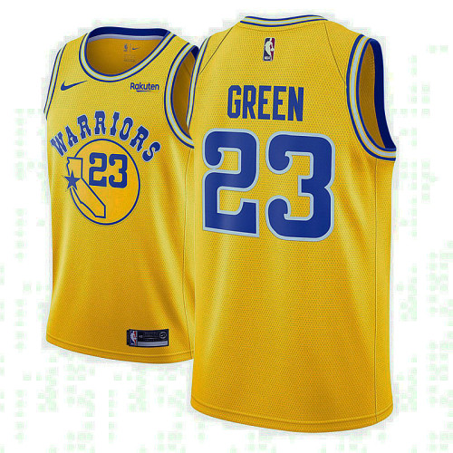 Golden State Warriors #23 Draymond Green Gold Hardwood Classics 2022 Champions Jersey Golden State Warriors #23 Draymond Green Gold Hardwood Classics 2022 Champions Jersey