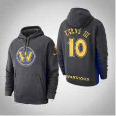 Golden State Warriors #10 Jacob Evans III Gray Earned Hoodie Golden State Warriors #10 Jacob Evans III Gray Earned Hoodie