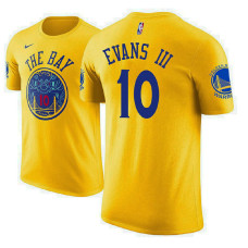 Golden State Warriors #10 Jacob Evans III Gold City T-Shirt Golden State Warriors #10 Jacob Evans III Gold City T-Shirt