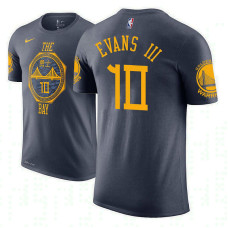 Jacob Evans III Golden State Warriors City Edition Navy T-Shirt