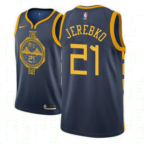 Jonas Jerebko Golden State Warriors City Edition Navy Jersey Jonas Jerebko Golden State Warriors City Edition Navy Jersey