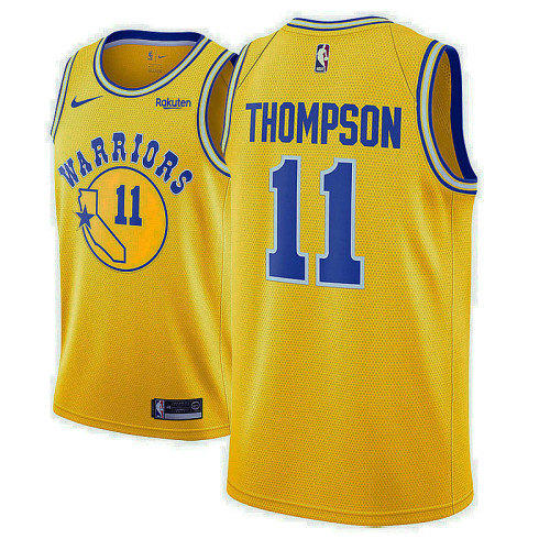 Golden State Warriors #11 Klay Thompson Gold City 2022 Champions Jersey Golden State Warriors #11 Klay Thompson Gold City 2022 Champions Jersey
