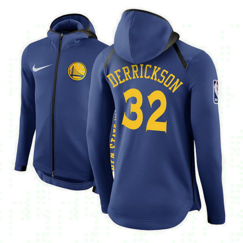 Golden State Warriors #32 Marcus Derrickson Showtime Hoodie Golden State Warriors #32 Marcus Derrickson Showtime Hoodie