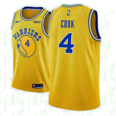 Golden State Warriors #4 Quinn Cook Hardwood Classics 2022 Champions Jersey