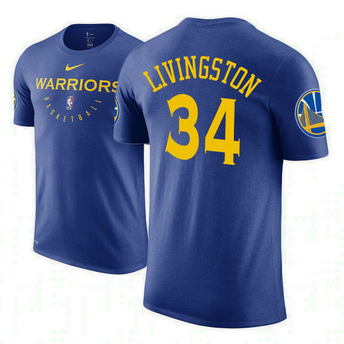 Golden State Warriors #34 Shaun Livingston Practice Essential T-Shirt Golden State Warriors #34 Shaun Livingston Practice Essential T-Shirt
