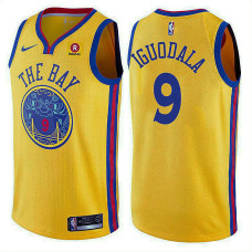 Golden State Warriors #9 Andre Iguodala Gold City 2022 Champions Jersey