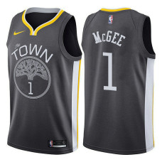 Golden State Warriors #1 JaVale McGee Gray Statement 2022 Champions Jersey