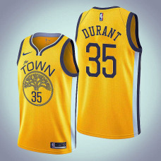 Golden State Warriors #35 Kevin Durant Yellow Earned 2022 Champions Jersey Golden State Warriors #35 Kevin Durant Yellow Earned 2022 Champions Jersey