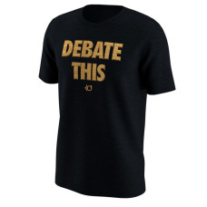 Golden State Warriors 2017 Champions Debate Black T-Shirt