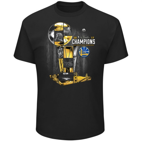 Golden State Warriors 2017 Champions Hometown Legend Black T-Shirt Golden State Warriors 2017 Champions Hometown Legend Black T-Shirt
