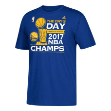 Golden State Warriors 2017 Champions Parade Royal T-Shirt Golden State Warriors 2017 Champions Parade Royal T-Shirt