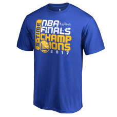 Golden State Warriors 2017 Champions Press Royal T-Shirt Golden State Warriors 2017 Champions Press Royal T-Shirt