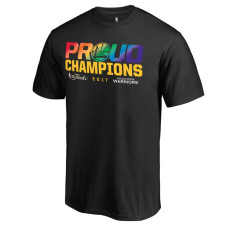 Golden State Warriors 2017 Champions Proud Black T-Shirt