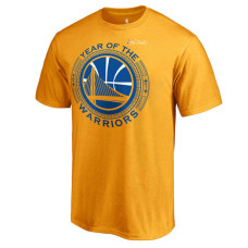 Golden State Warriors 2017 Champions Rebound Gold T-Shirt