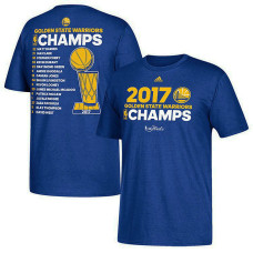 Golden State Warriors 2017 Champions Team Effort Roster Royal T-Shirt Golden State Warriors 2017 Champions Team Effort Roster Royal T-Shirt