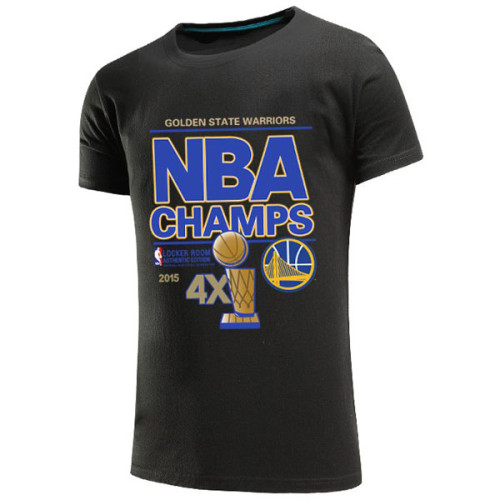 2015 Finals Champion Golden State Warriors Black T-Shirt 2015 Finals Champion Golden State Warriors Black T-Shirt