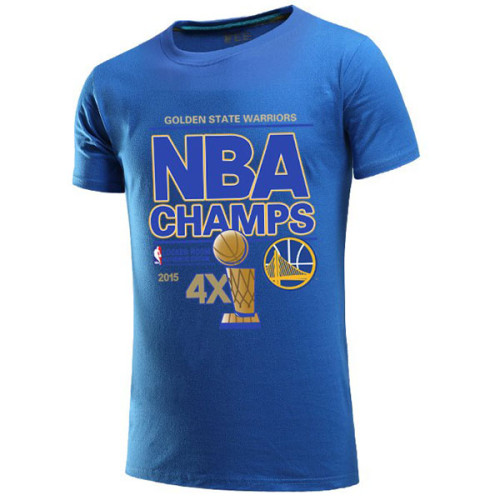 2015 Finals Champion Golden State Warriors Blue T-Shirt 2015 Finals Champion Golden State Warriors Blue T-Shirt