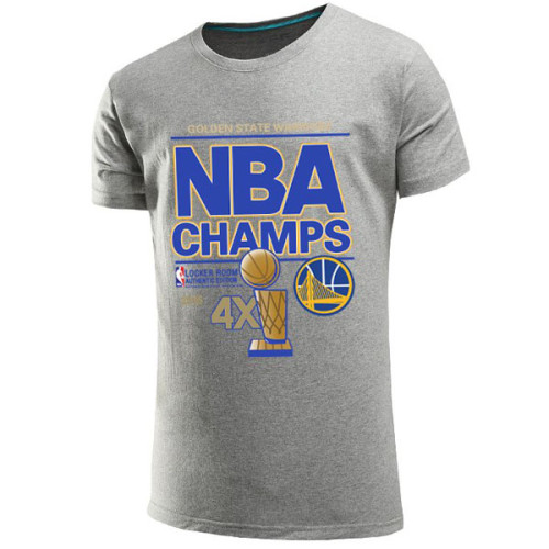 2015 Finals Champion Golden State Warriors Gray T-Shirt