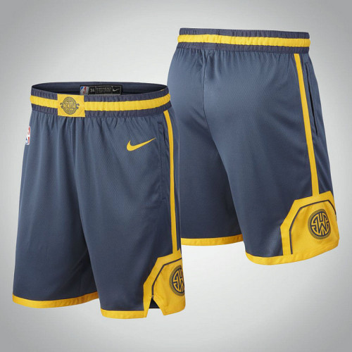 Golden State Warriors Charcoal 2018 City Edition Shorts Golden State Warriors Charcoal 2018 City Edition Shorts
