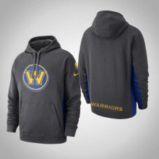 Golden State Warriors Gray 2018 Earned Edition Courtside Hoodie